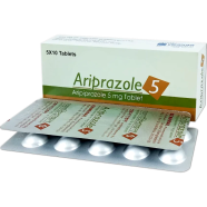 Ariprazole 5 mg Tablet 10's Strip image
