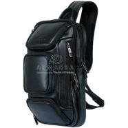 Armadea 5G 2 in 1 Crossbody Backpack For Document And Mini Laptop Carry Black image