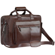 Armadea Big Size Corporate Design Official And Laptop Bag Chocolate image