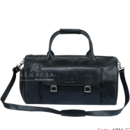 Armadea Big Size Travel Bag with Shoe Compartment Black image