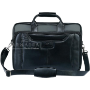 Armadea Smart Corporate Design Official And Laptop Bag Black image