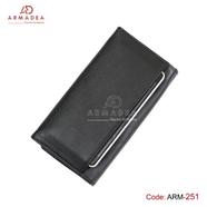 Armadea Unique design unisex Long wallet with many pockets Black image