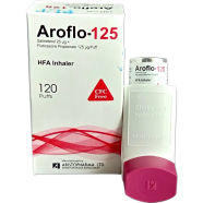 Aroflo (25 Mcg, 125 Mcg)/Puff Inhaler 120 Metered Doses image