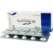 Arovent 10 Mg Tablet 10's Strip image