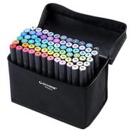 Deli Art Markers Set Dual Headed Artist Sketch Oily Alcoholl Based Markers Pen 30 image