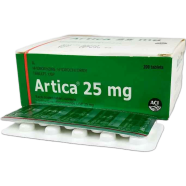 Artica 25 mg Tablet 10's Strip image
