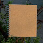 Artist Notebook Silver Spiral image