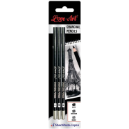 Artline Charcoal Pencils Pack of 3 image