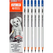 Artline HB, 2B, 4B, 6B, 8B, 10B Sketch Pencil 6Pcs Set icon