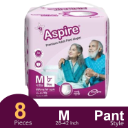 Aspire Premium Adult Pant System Diaper (M Size) (8 pcs) image