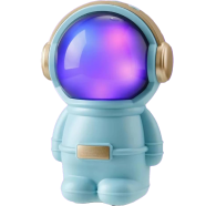Astronaut Shaped Bluetooth Speaker With Rgb light image
