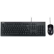 Asus U2000 Wired Keyboard Mouse Combo - Black
