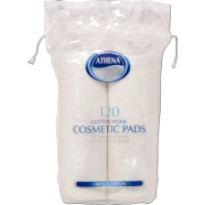 Athena Beaute Cotton Wool Cosmetic Pads 120 pis (2 Pack) image