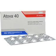 Atova 40 mg Tablet 10's Strip image