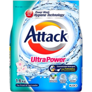 Attack Detergent Powder Ultra Power-1.6 KG image