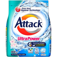 Attack Detergent Powder Ultra Power-800gm image