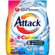 Attack Detergent Powder color-800gm image