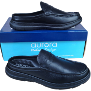 Aurora Men Premium Leather Half Loafer image