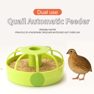 Automatic Bird and Quail Feeder – Smart Food and Water Dispenser icon