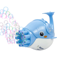 Automatic Cute Dolphin Bubble gun Machine For Kids for Play (Multi Colour Or Design). icon