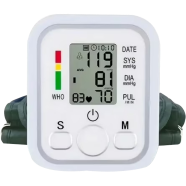 Automatic Digital Blood Pressure – Automatic Blood Pressure Machine with Large LCD Display and Audio Reading image