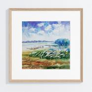 Autumn Watercolor - (26x26)inches image