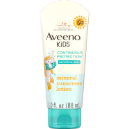 Aveeno Kids Continuous Protection Board Sectrum SPF50 88ml image
