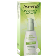 Aveeno Positively Radiant Daily SPF30 Sunscreen Moisturizer 75ml image