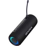 Awei KA8 Bluetooth TWS Dual Speaker Stereo Speaker-Black image