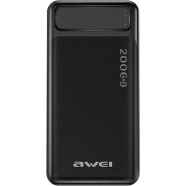 Awei P6K 20000mAh Double USB Output Power Bank image