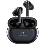 Awei T61 Wireless Bluetooth 5.3 Earphones Sport Noise Reduction ENC Headphones image