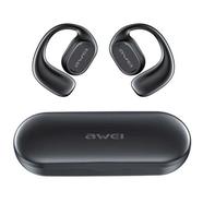 Awei T69 Wireless Air Conduction Bluetooth Earphones – Black Color image