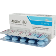 Axodin 180 mg - 10's Strip Tablet image