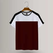 Azan Lifestyle: Contrast T-shirt- AT146- Size L image