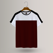 Azan Lifestyle: Contrast T-shirt- AT146- Size L image
