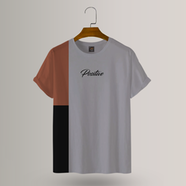 Azan Lifestyle: Contrast T-shirt- AT147- Size L image