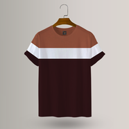 Azan Lifestyle: Contrast T-shirt- Size L image