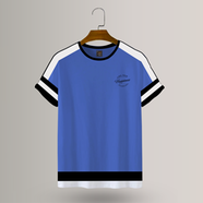 Azan Lifestyle: Contrast T-shirt- Size L image