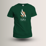 Azan Lifestyle: Dawah T-shirt- (F. Green)- Size M image