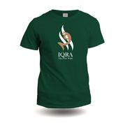 Azan Lifestyle- Iqra The First Wahi Organic Combed Cotton Half Sleeve Dawah T-shit for Men image