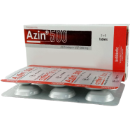 Azin 500 mg Tablet 6's Strip image