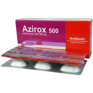Azirox 500mg Tablet 6's Strip image
