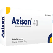 Azisan 40 mg Tablet 10's Strip image