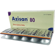 Azisan 80 mg Tablet 10's Strip image