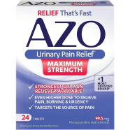 Azo Urinary Pain Relief Maximum Strength 24 Tablets -326948355 image