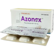 Azonox 100 mg Capsule 6s Strip image