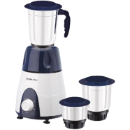 BAJAJ GX3 DLX 500 Watts 3 Jar Gx 500 Mixer Grinder (3 Jars, Dark Blue) image