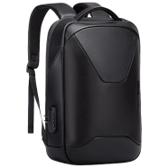 BANGE BG-6621 Premium Genuine Leather Anti-Theft Waterproof Backpack image