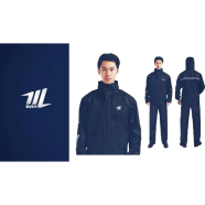 BAN 100 Percent Waterproof Raincoat Suit For Bikers With Trouser And Carrying Bag image