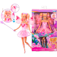 Barbie JCP76 Fantasy Fairy Doll With Color-Change Wings And Outfits, Ages 3 Plus icon
